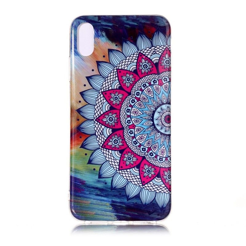 Etui iPhone XR Mandala W Kolorze Fluorescencyjnym Etui Ochronne