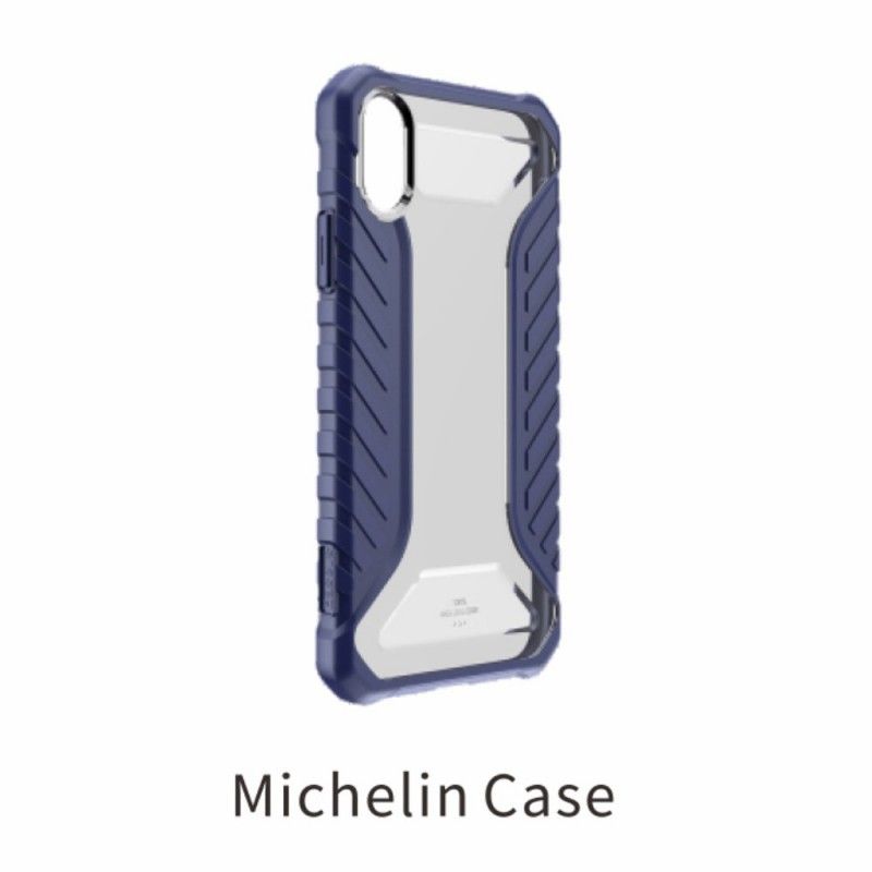 Etui iPhone XR Szary Michelin Baseus