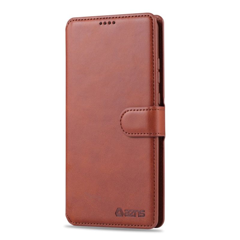 Etui Folio Huawei Mate 30 Pro Szary Czarny Azns Efekt Skóry