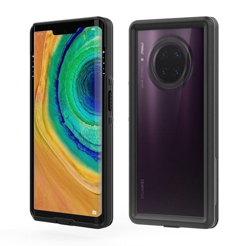 Etui Huawei Mate 30 Pro Jasnoniebieski Czarny Wodoodporny Shellbox Etui Ochronne