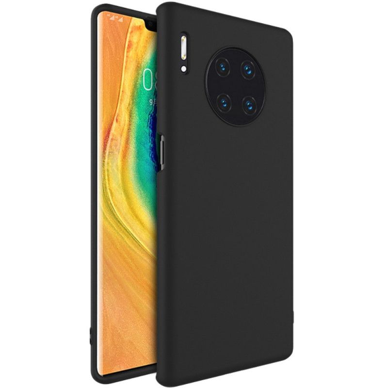 Etui Huawei Mate 30 Pro Zielony Czarny Mata Silikonowa Serii Uc-1 Imak