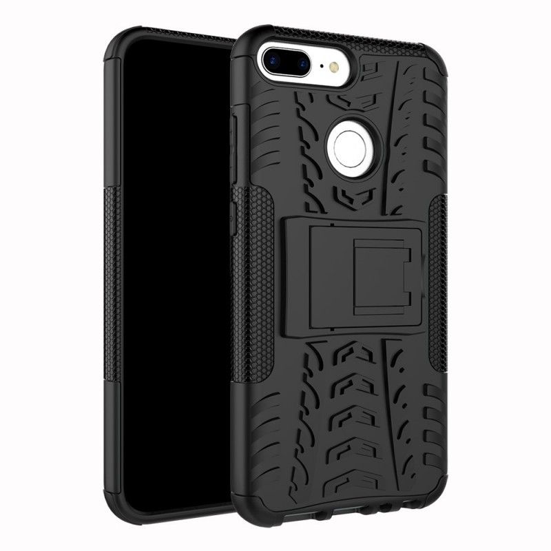 Etui Honor 9 Lite Szary Czarny Ultra Odporny