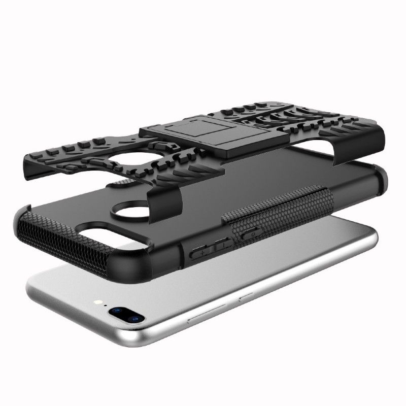 Etui Honor 9 Lite Szary Czarny Ultra Odporny