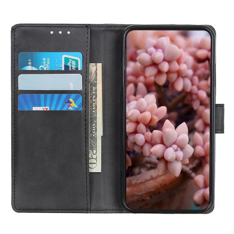 Etui Folio iPhone 16 Pro Max Matowa Sztuczna Skóra