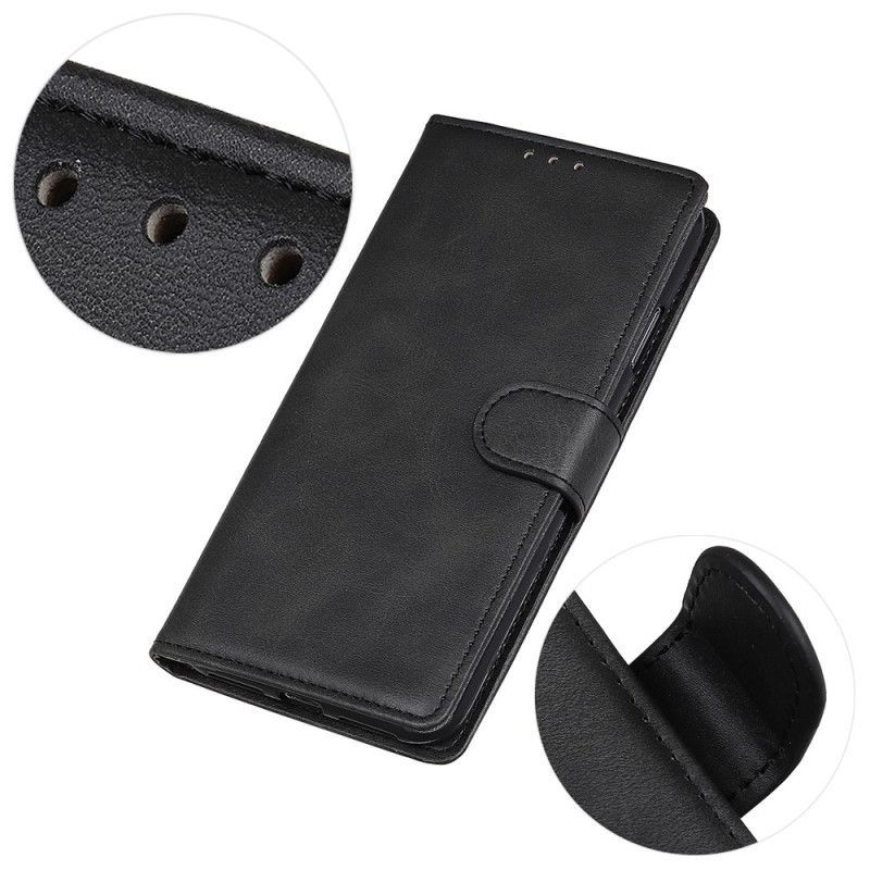 Etui Folio iPhone 16 Pro Max Matowa Sztuczna Skóra