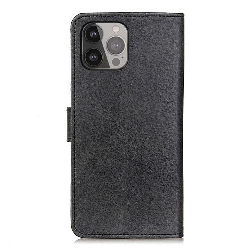 Etui Folio iPhone 16 Pro Max Matowa Sztuczna Skóra