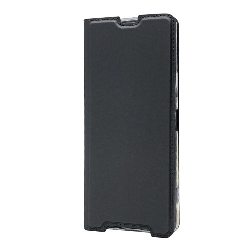 Flip Kotelot Sony Xperia 1 II Czarny Zapięcie Magnetyczne Etui Ochronne