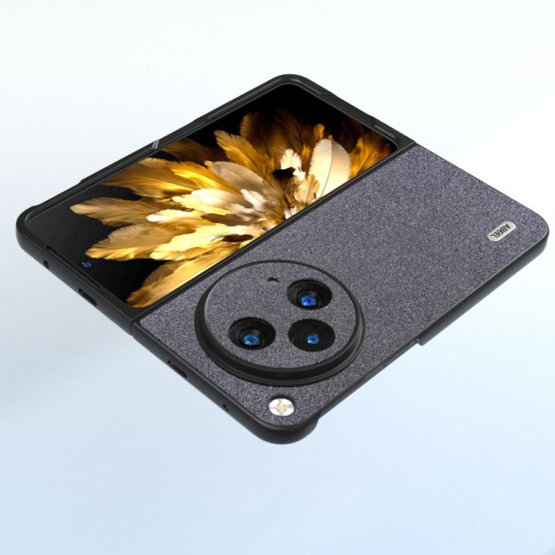 Etui Do Oppo Find N3 Imitacja Brokatu Abeel Skóra