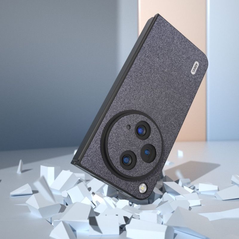 Etui Do Oppo Find N3 Imitacja Brokatu Abeel Skóra