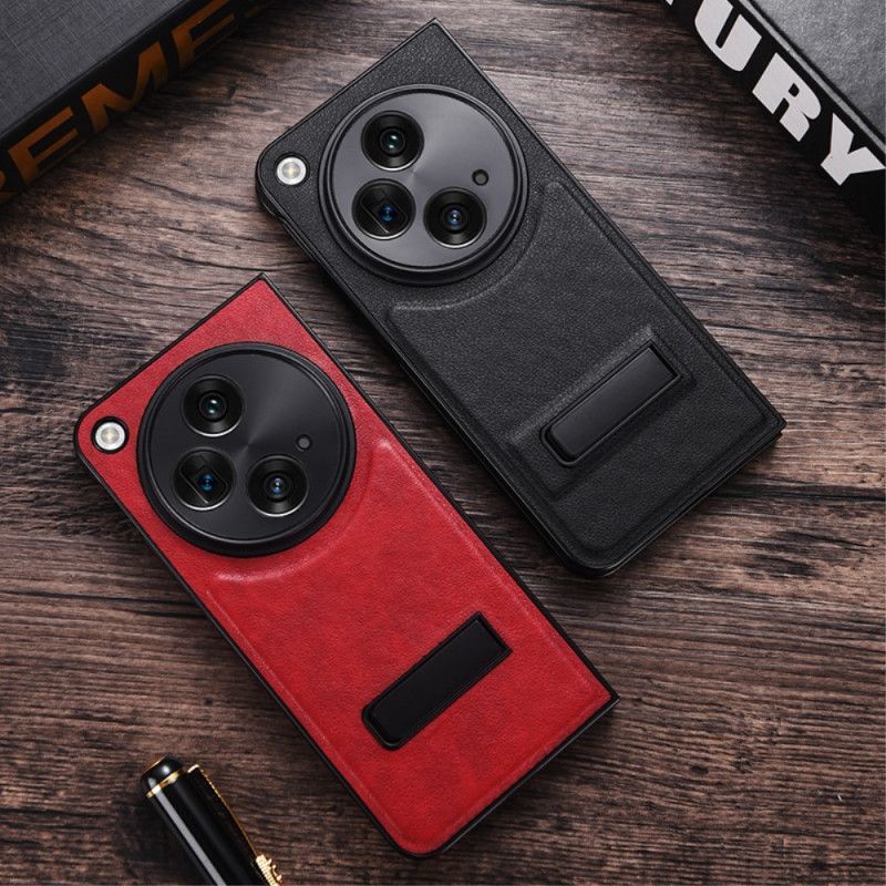 Etui Do Oppo Find N3 Sztuczna Skóra Ze Stojakiem