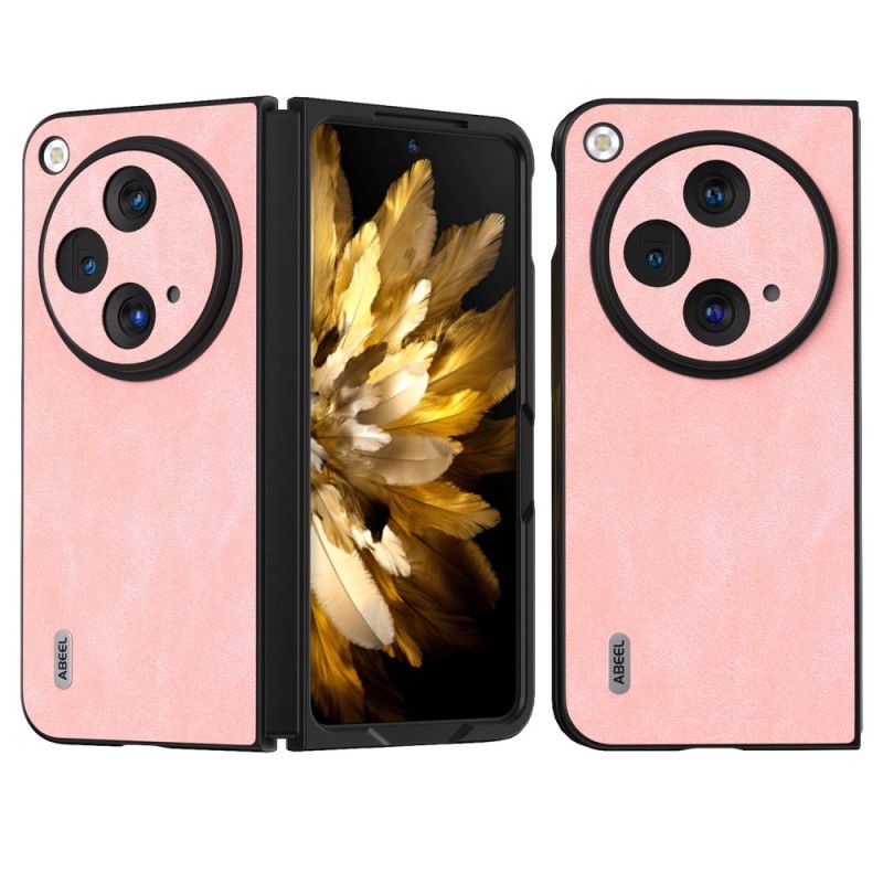 Etui Oppo Find N3 Abeel Neutralna Sztuczna Skóra Etui Ochronne