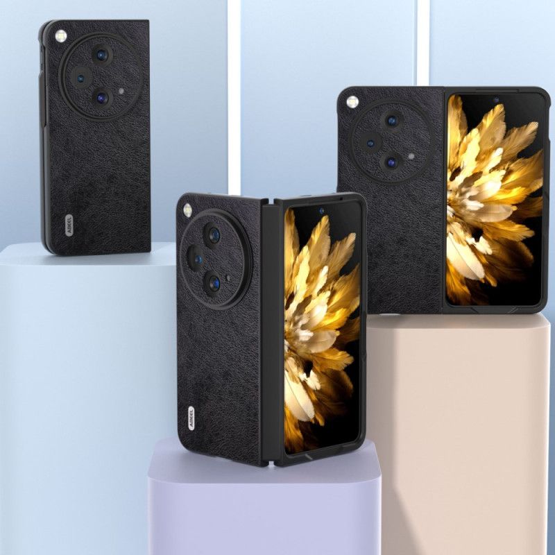 Etui Oppo Find N3 Efekt Skóry Abeel Lychee