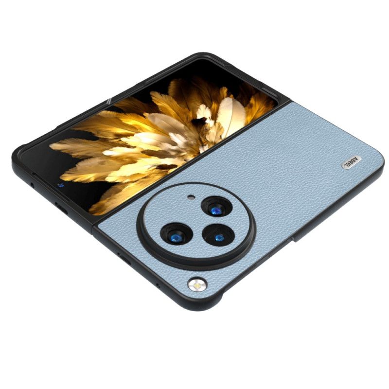 Etui Oppo Find N3 Naturalna Skóra Liczi Abeel