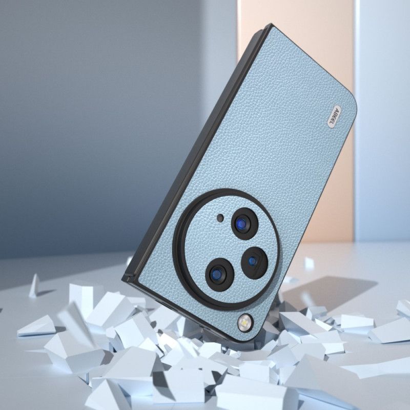 Etui Oppo Find N3 Naturalna Skóra Liczi Abeel
