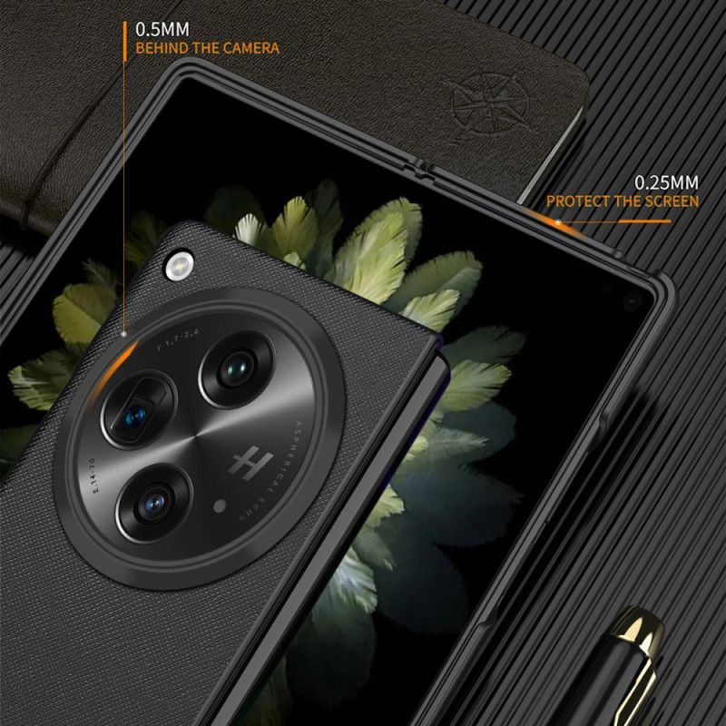 Etui Oppo Find N3 Otwarta Tkana Tekstura