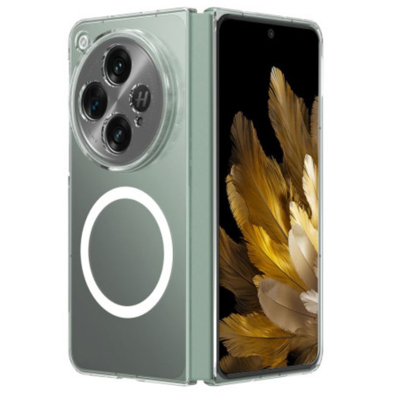 Etui Oppo Find N3 Przezroczyste Kompatybilne Z Magsafe