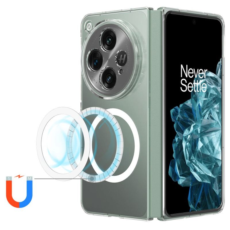 Etui Oppo Find N3 Przezroczyste Kompatybilne Z Magsafe