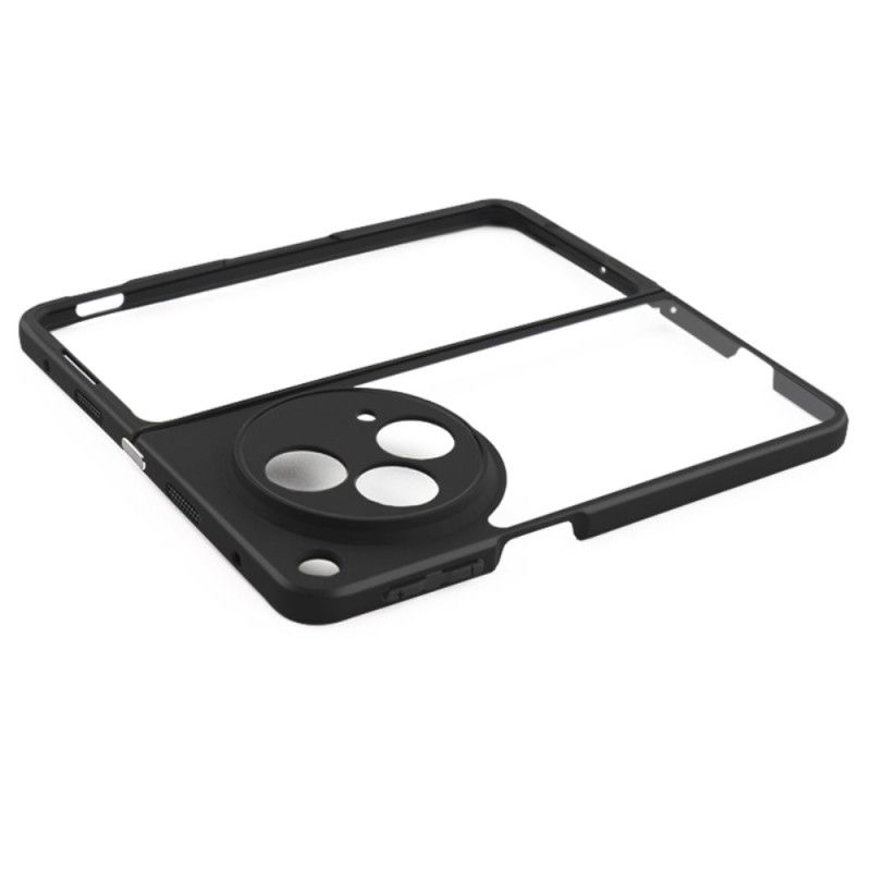 Etui Oppo Find N3 Przezroczyste Z CZarną Obwódką