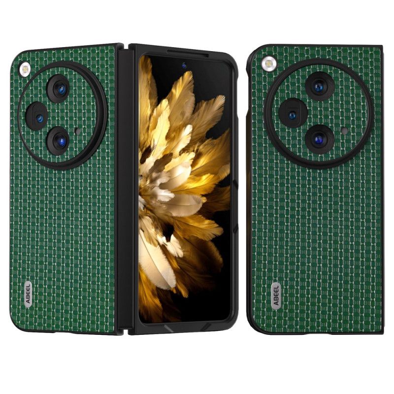 Etui Oppo Find N3 Skóra Teksturowana Abeel