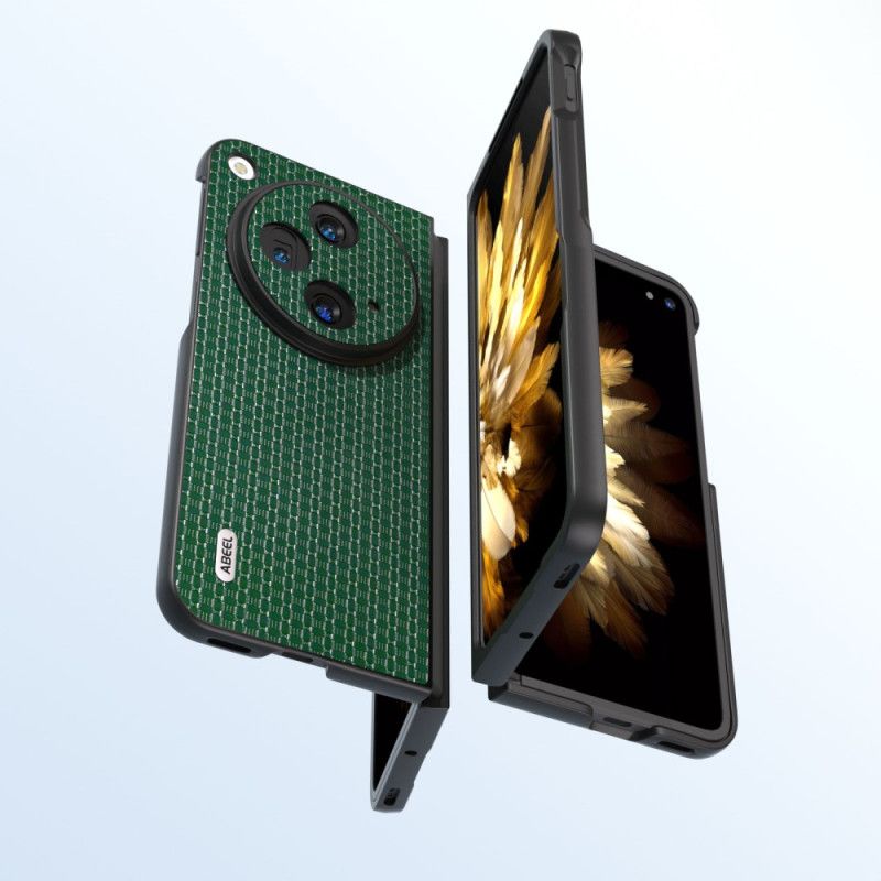 Etui Oppo Find N3 Skóra Teksturowana Abeel