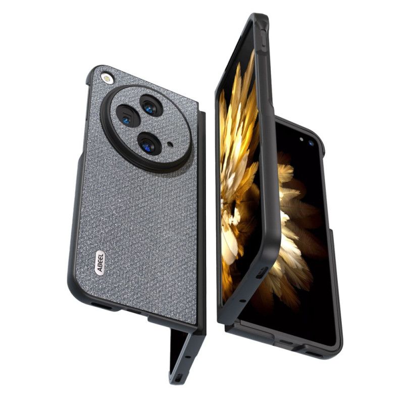 Etui Oppo Find N3 Skórzany Styl Abeel Etui Ochronne