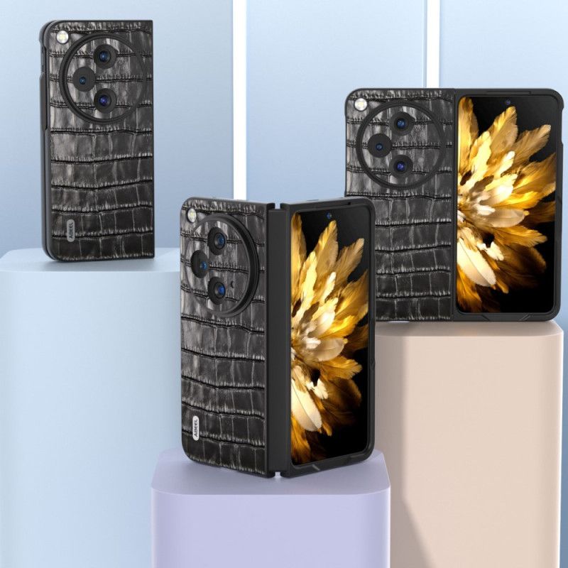 Futerały Oppo Find N3 Etui Na Telefon Abeel Efekt Skóry Krokodyla