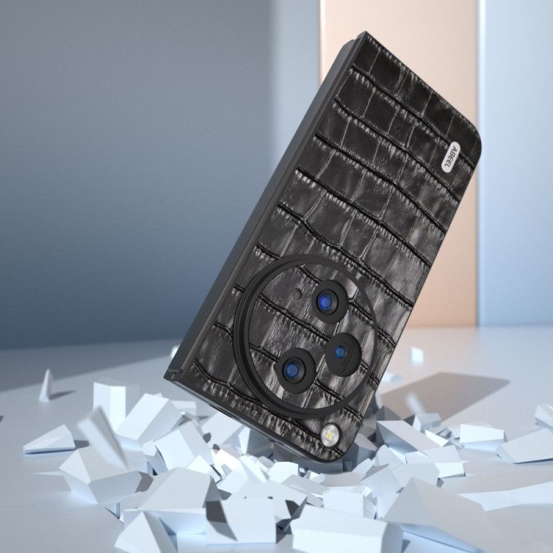 Futerały Oppo Find N3 Etui Na Telefon Abeel Efekt Skóry Krokodyla