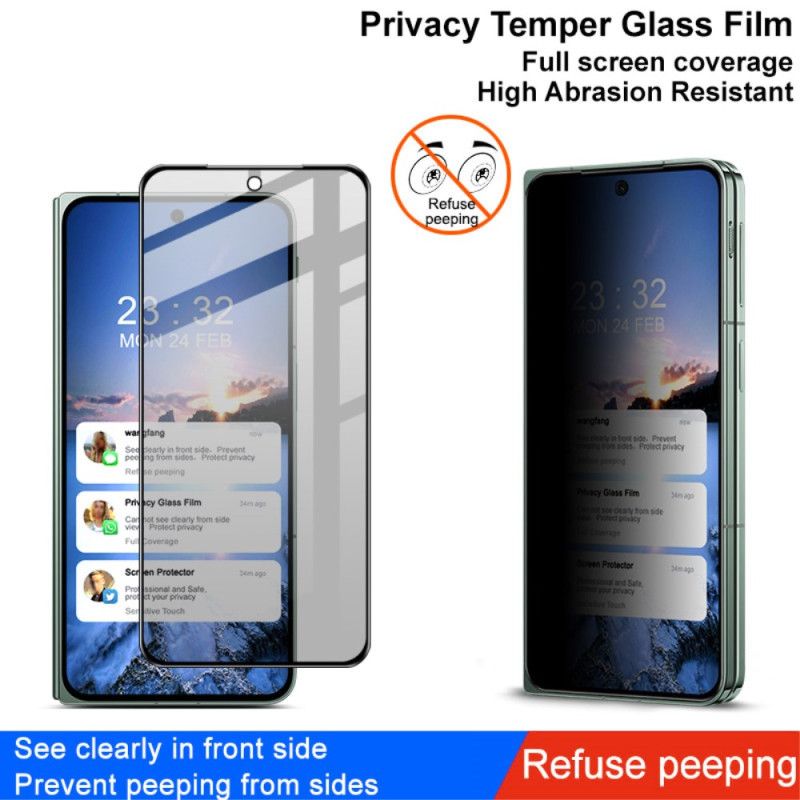 Szkło Hartowane Anty-szpiegowskie Do Przedniego Ekranu Oppo Find N3/oneplus Open Imak