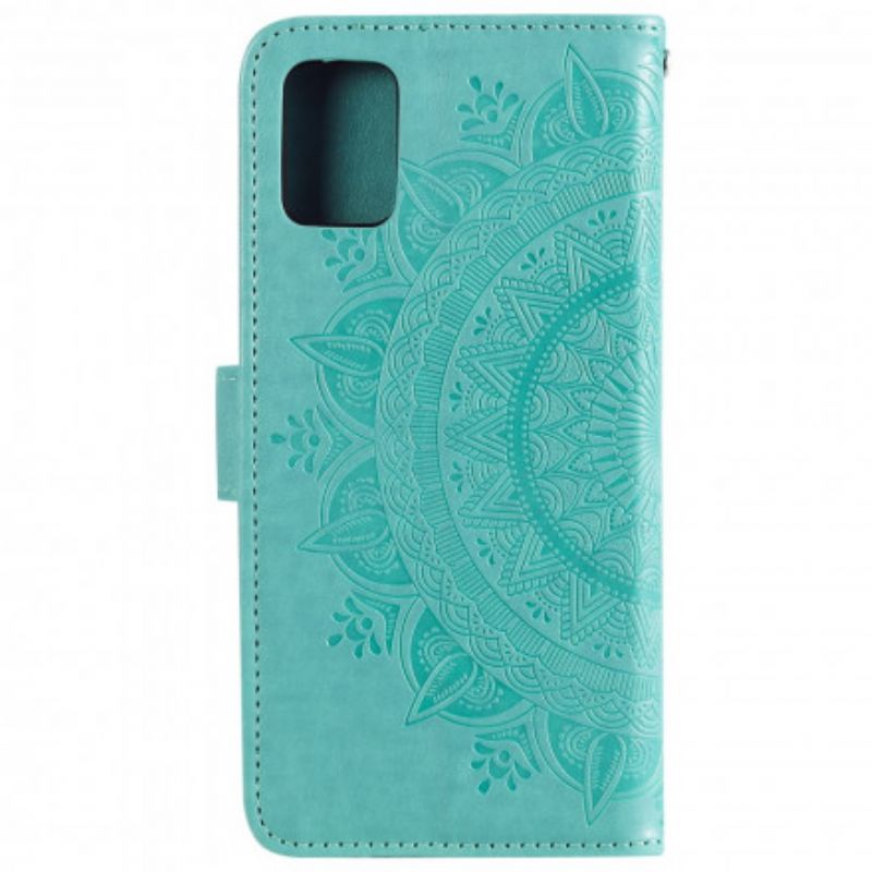 Etui Folio Do Oppo Reno 6 Pro 5g Mandala Słońce