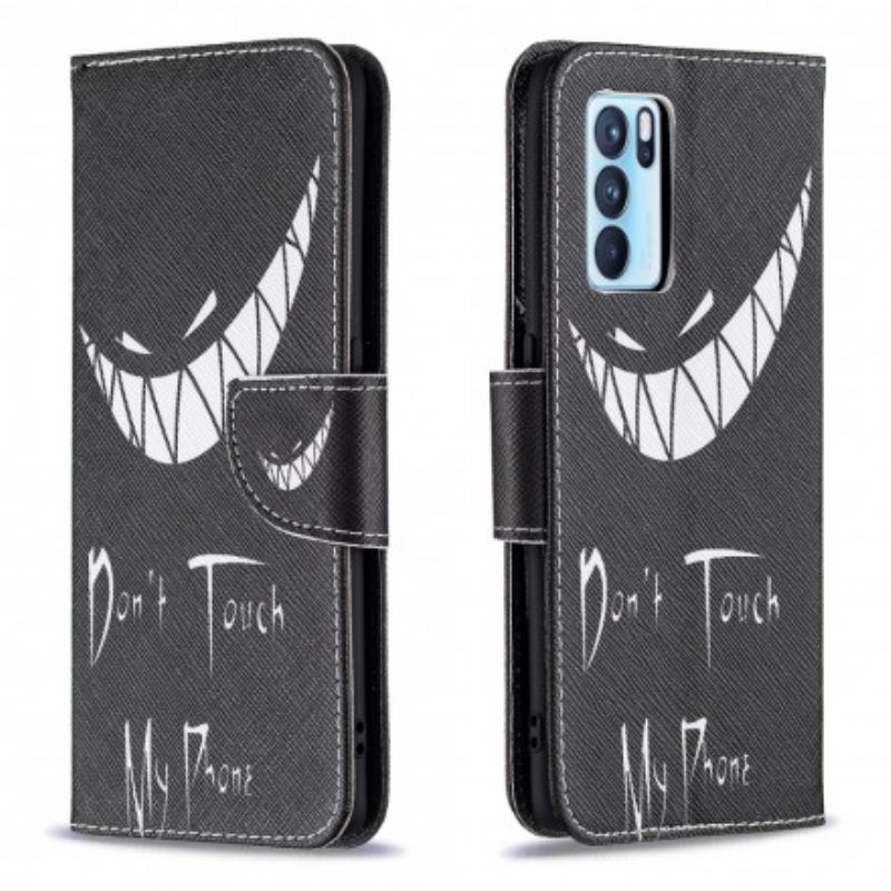 Etui Folio Oppo Reno 6 Pro 5g Diabelski Telefon Etui Ochronne