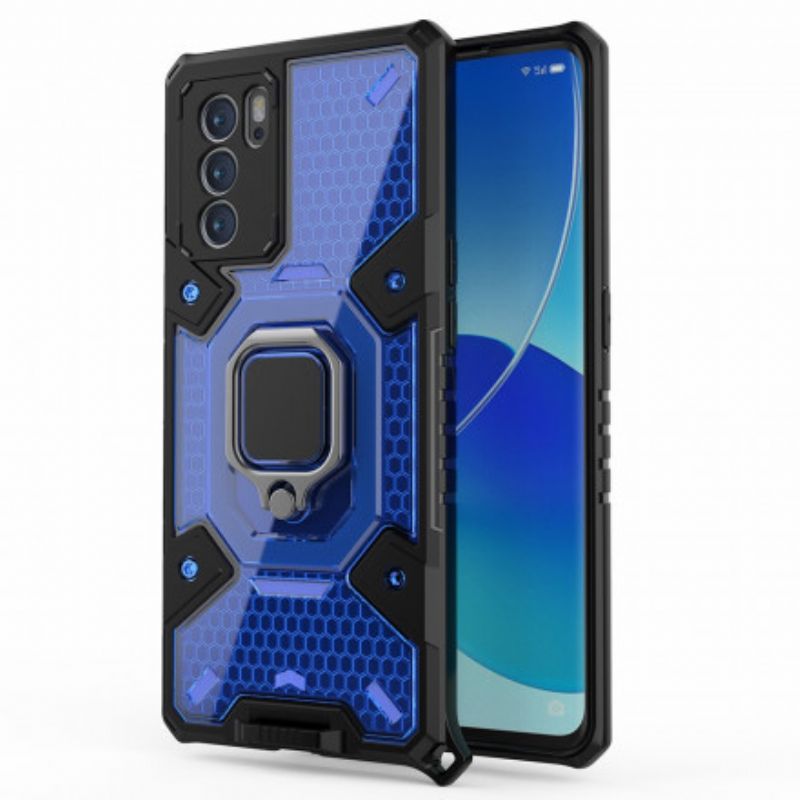 Etui Oppo Reno 6 Pro 5g Plaster Miodu Z Pierścieniem