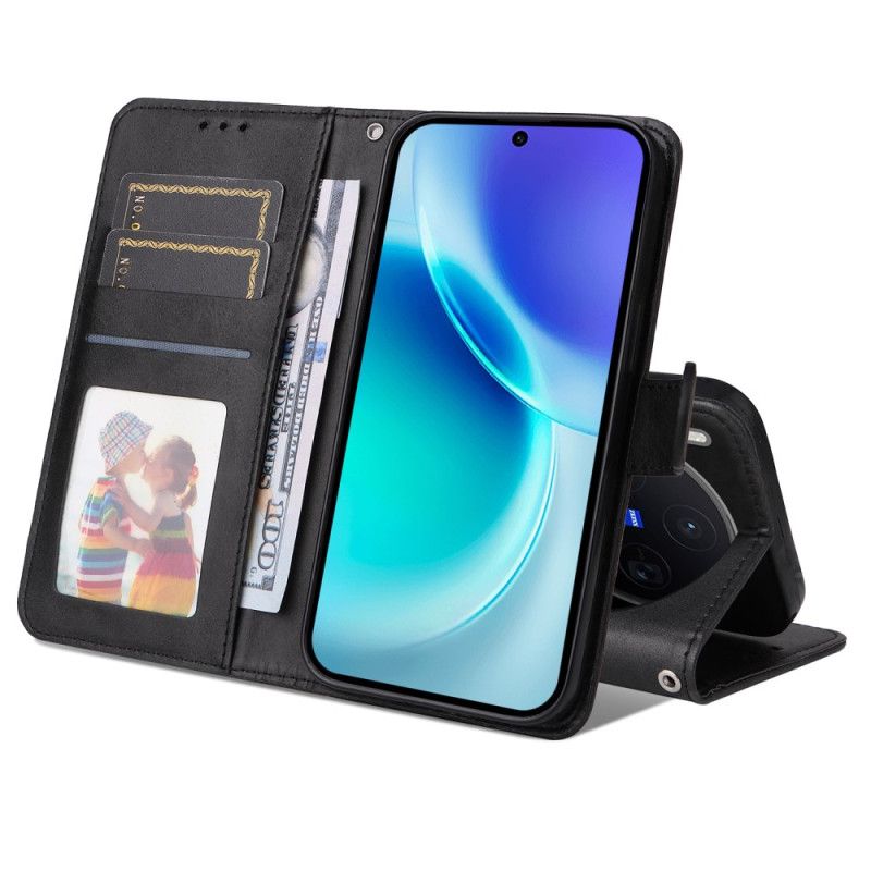 Etui Folio Do Vivo X300 Efekt Skóry