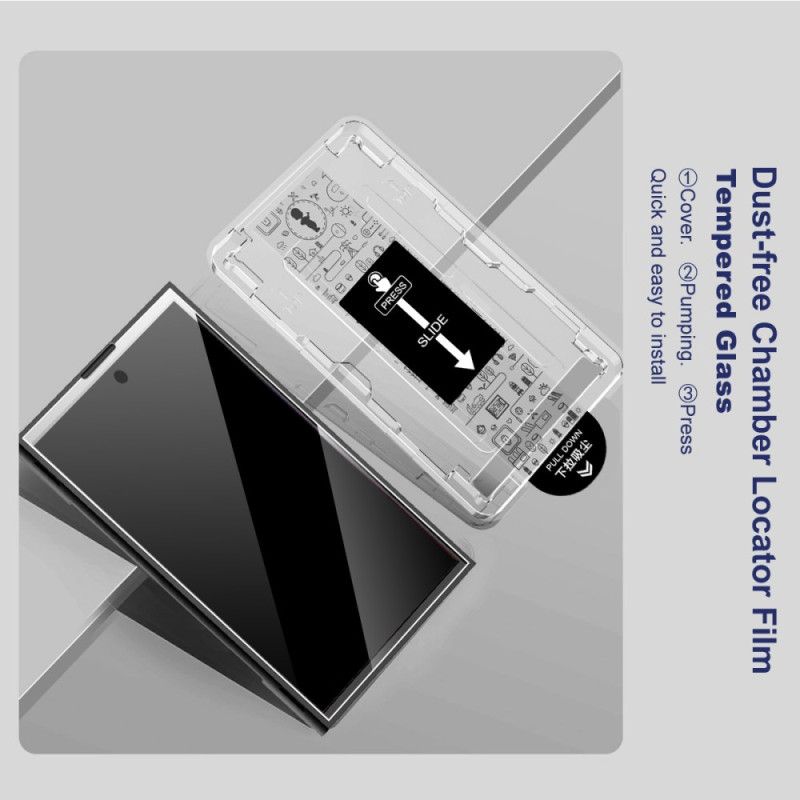 Szkło Hartowane Ochronne Na Ekran Do Vivo X300 Ramka Montażowa (kompatybilna Z Odblokowywaniem Odciskiem Palca)