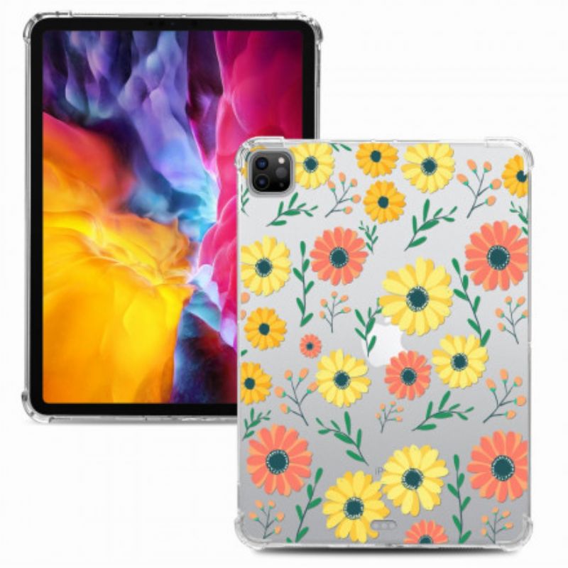 Etui Do Ipad Pro 12.9" (2021) (2020) (2018) Elastyczne Kwiaty