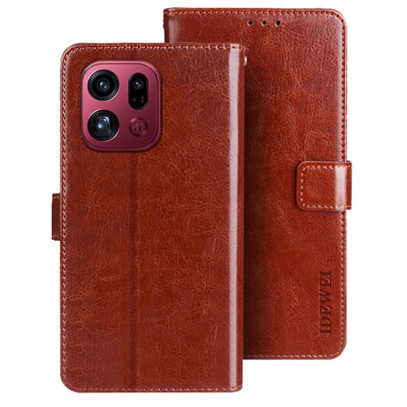 Etui Folio Oppo Find X9 Pro 5g Idewei Etui Ochronne