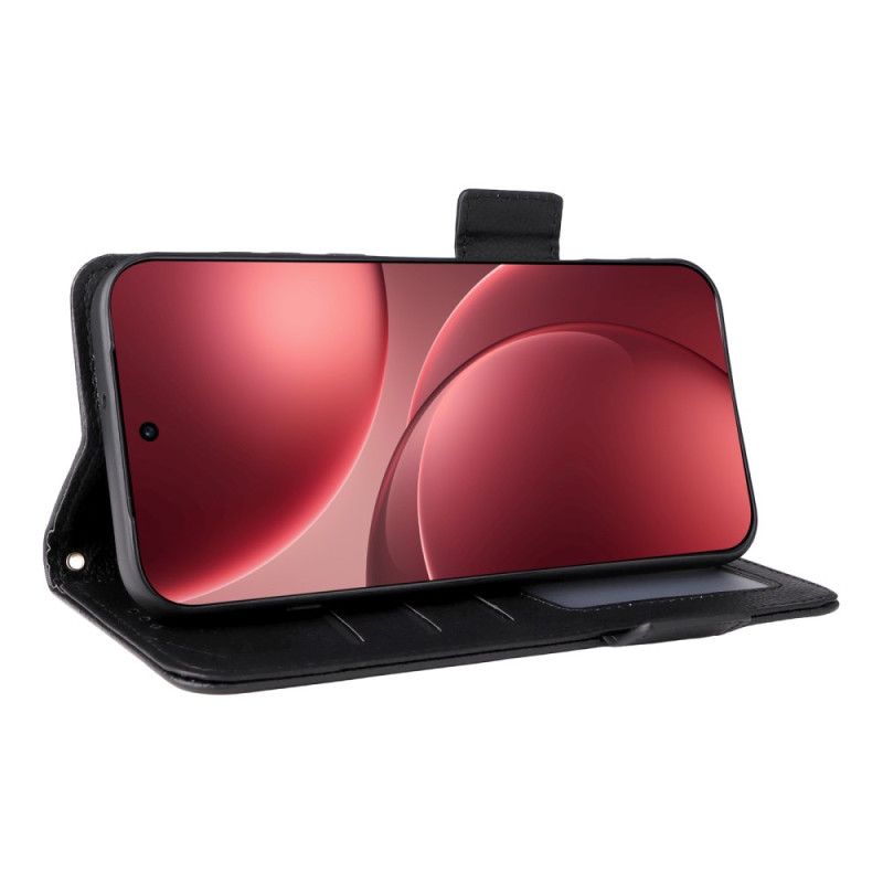 Etui Folio Oppo Find X9 Pro 5g Paski Ze Skóry Syntetycznej Etui Ochronne