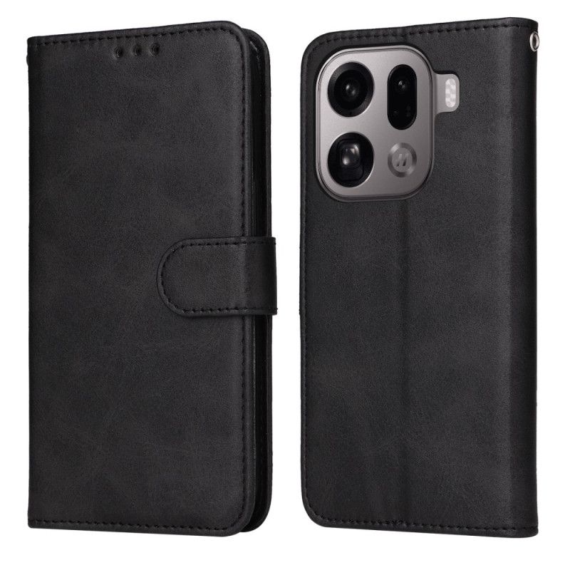 Etui Folio Oppo Find X9 Pro 5g Skóra Efekt Etui Ochronne