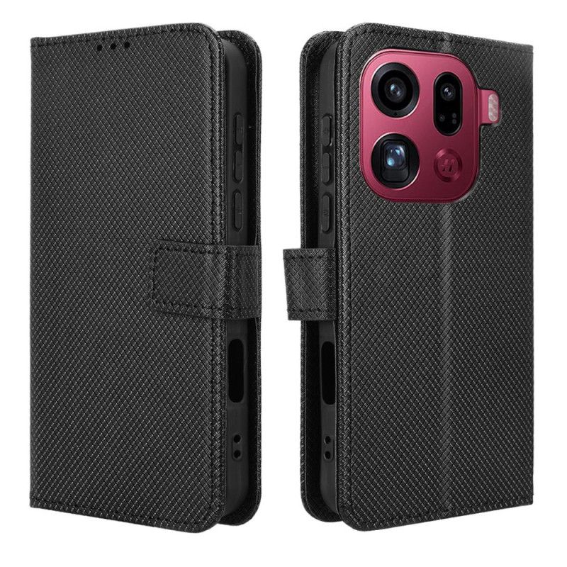 Etui Folio Oppo Find X9 Pro 5g Tekstura Diamentu Etui Ochronne