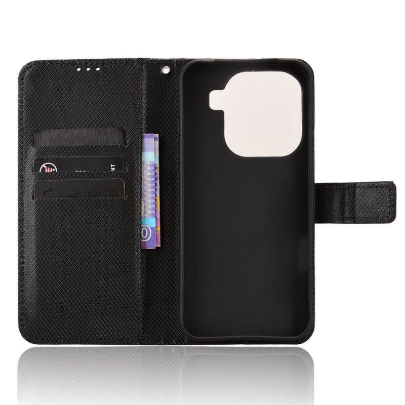Etui Folio Oppo Find X9 Pro 5g Tekstura Diamentu Etui Ochronne