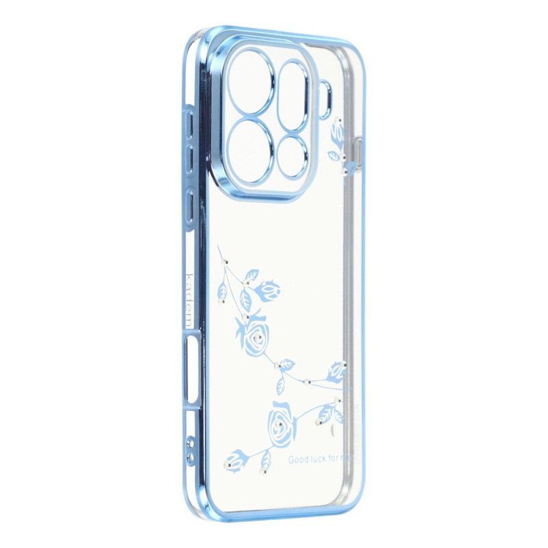 Etui Oppo Find X9 Pro 5g Kwiaty I Kryształki Kadem Etui Ochronne