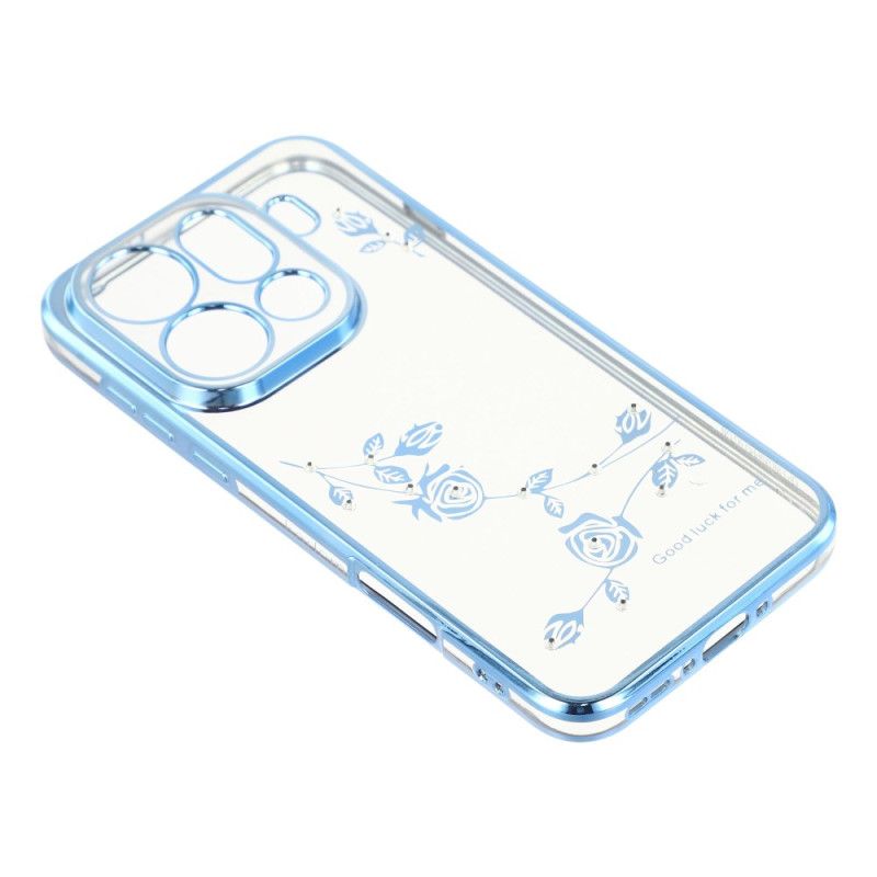 Etui Oppo Find X9 Pro 5g Kwiaty I Kryształki Kadem Etui Ochronne