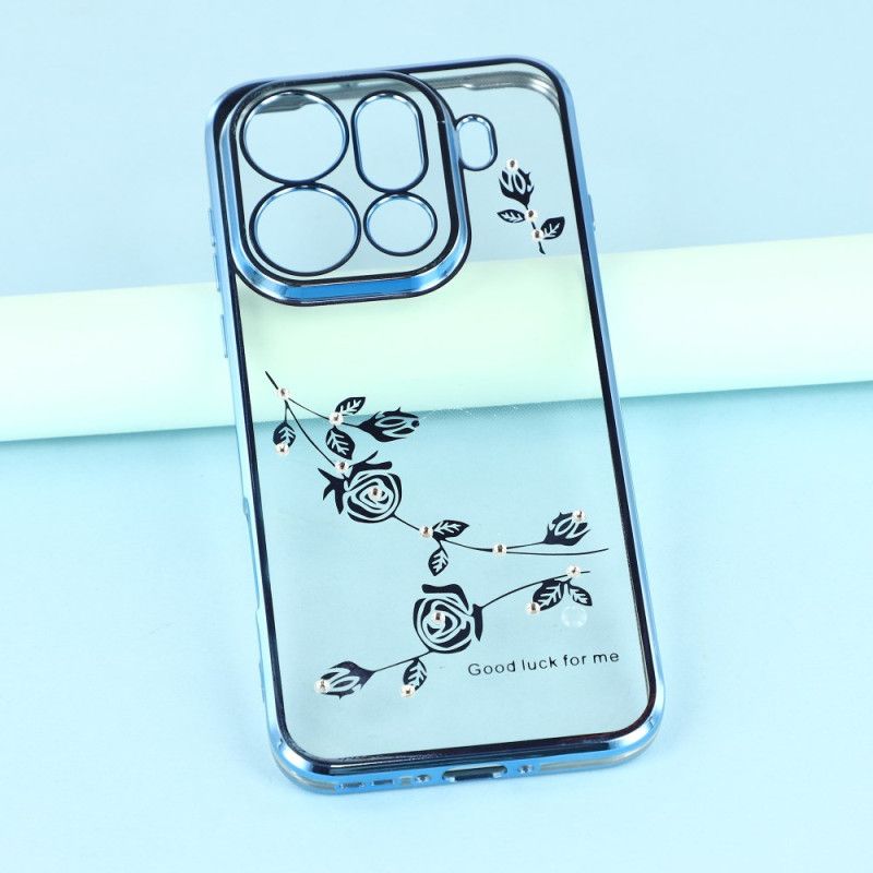 Etui Oppo Find X9 Pro 5g Kwiaty I Kryształki Kadem Etui Ochronne