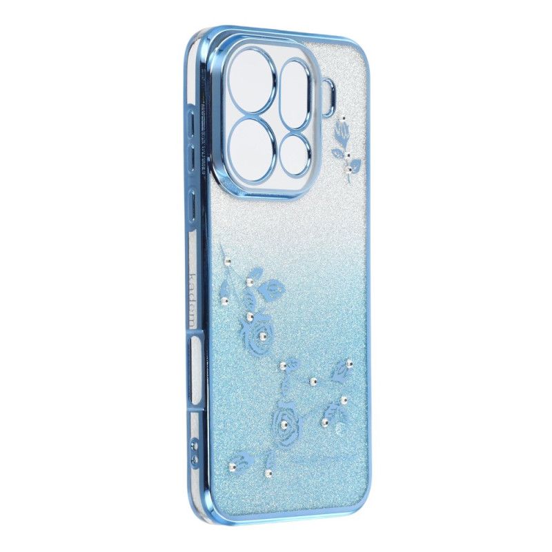 Etui Oppo Find X9 Pro 5g Kwiaty I Kryształki Kadem Etui Ochronne