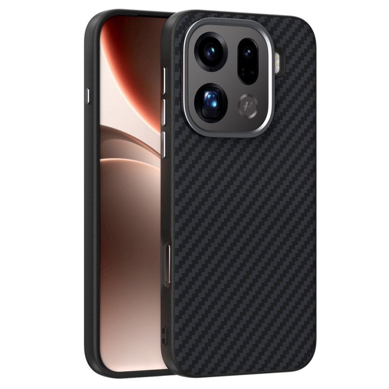 Etui Oppo Find X9 Pro 5g Magsafe Z Teksturą Włókna Węglowego Abeel