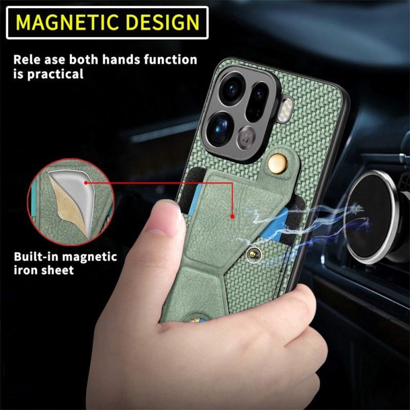 Etui Oppo Find X9 Pro 5g Etui Na Karty I Podstawka W Stylu K Etui Ochronne