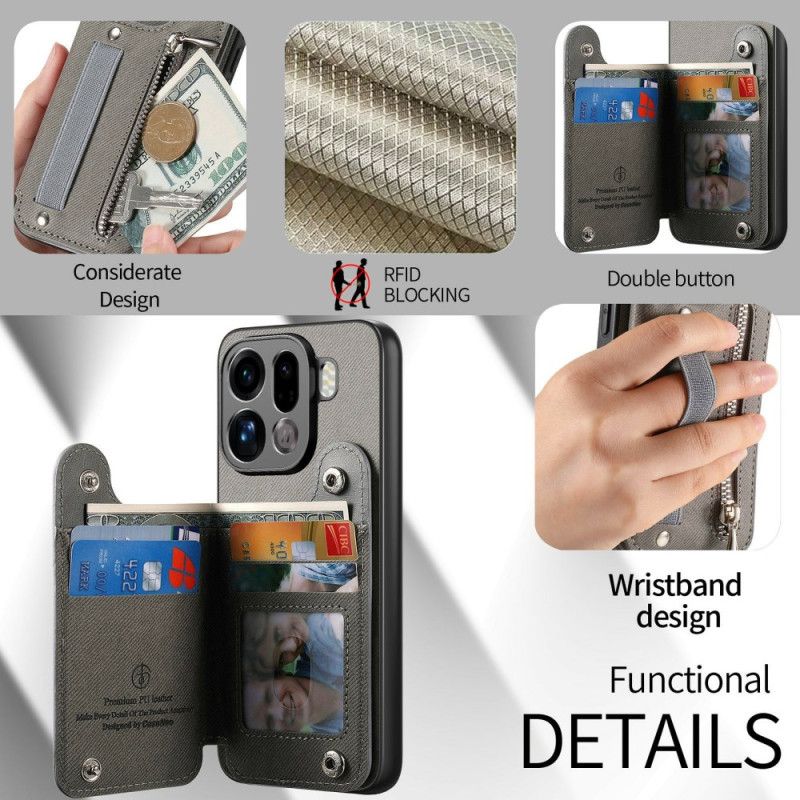 Etui Oppo Find X9 Pro 5g Portfel Rfid Etui Ochronne