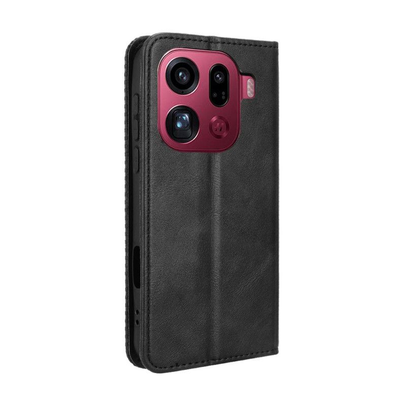 Flip Kotelot Do Oppo Find X9 Pro 5g Brzeg W Stylu Vintage