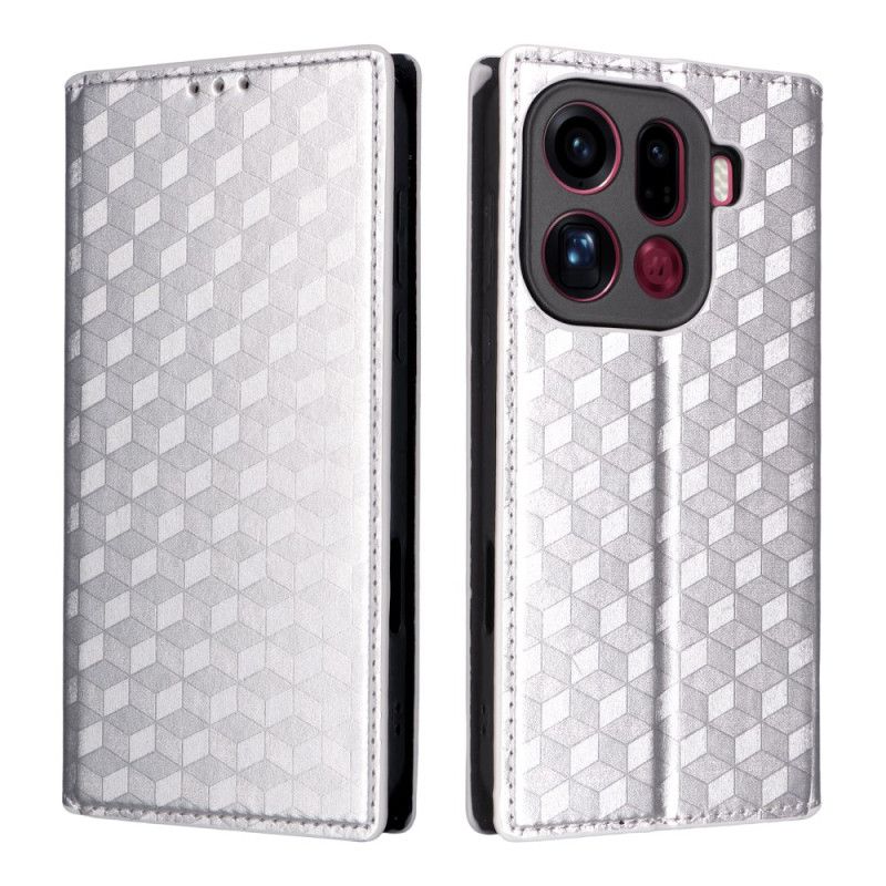 Flip Kotelot Do Oppo Find X9 Pro 5g Wzór W Romby