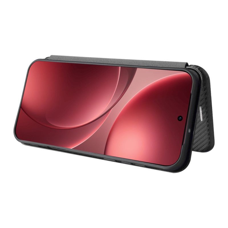 Flip Kotelot Oppo Find X9 Pro 5g Tekstura Włókna Węglowego Etui Ochronne