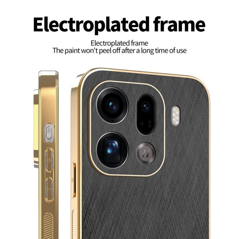 Futerały Oppo Find X9 Pro 5g Etui Na Telefon Kadem Efekt Skóry